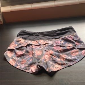 Lululemon speed shorts